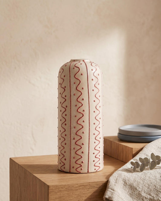 Minimalist Handcrafted Ceramic Vase | Modern Pottery Vase