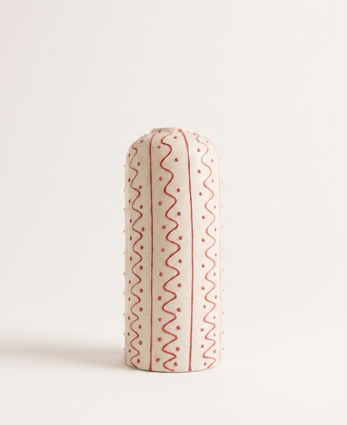 Minimalist Handcrafted Ceramic Vase | Modern Pottery Vase