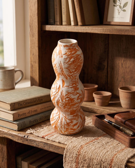 Modern Sculptural Decorative Vase