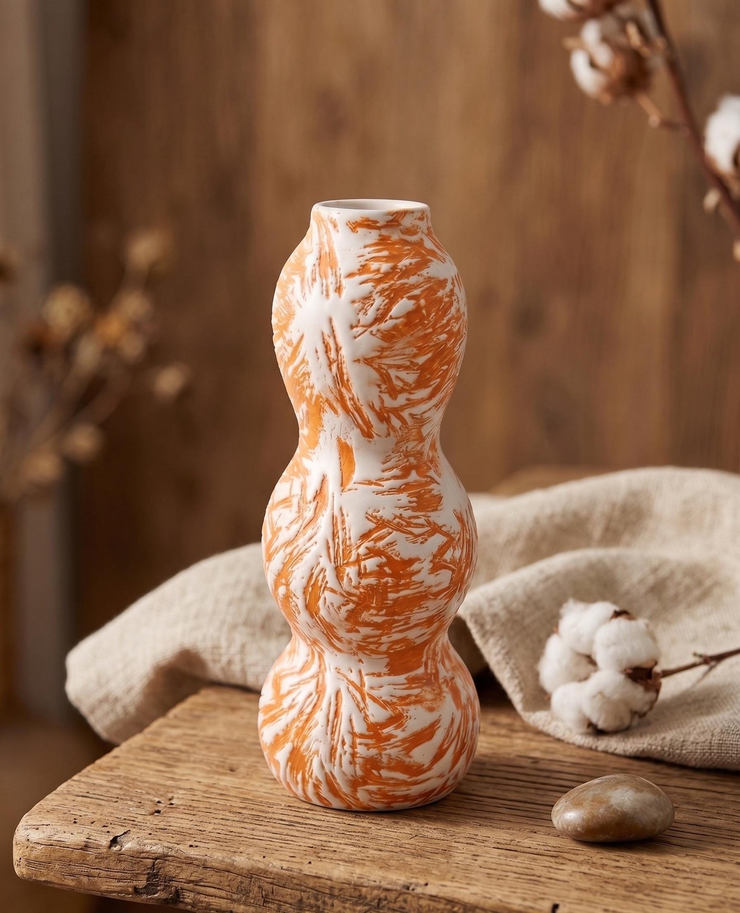 Modern Sculptural Decorative Vase