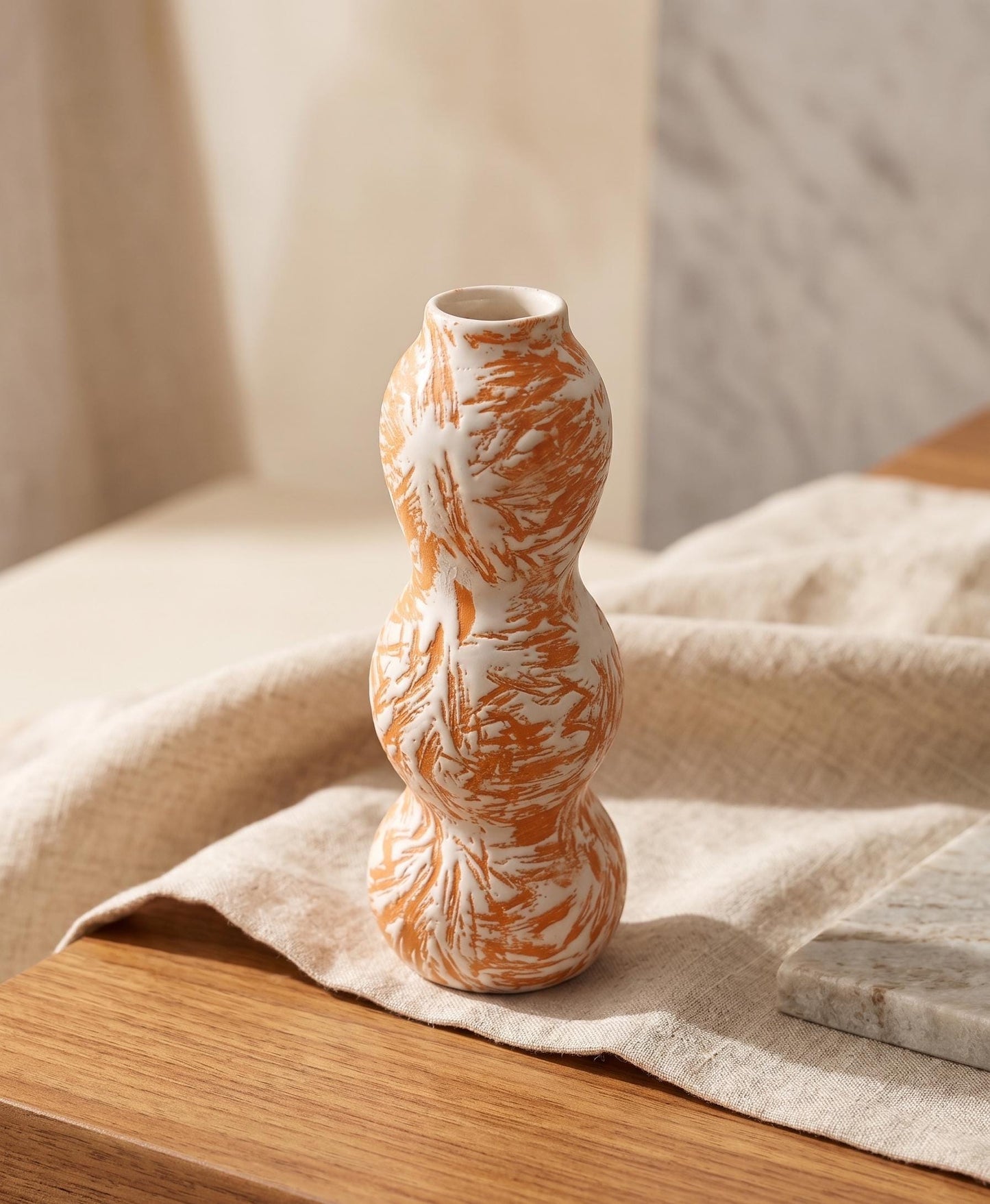 Modern Sculptural Decorative Vase